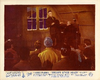 He throws himself back into working singing for the Troops overseas. Here he sings "Back in your Own Back Yard"