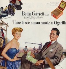 Cigarillo Ad Betty and Larry