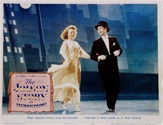 Larry and Evelyn Keyes in "The Jolson Story"