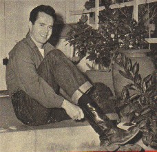 "Wait till I get my boots on!"
