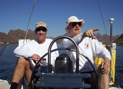 Joe and Jan in the race.
