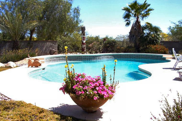 pool view