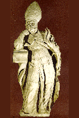 Statue in cathedral