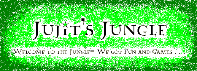 Welcome to the jungle . . . we got fun and games . . .