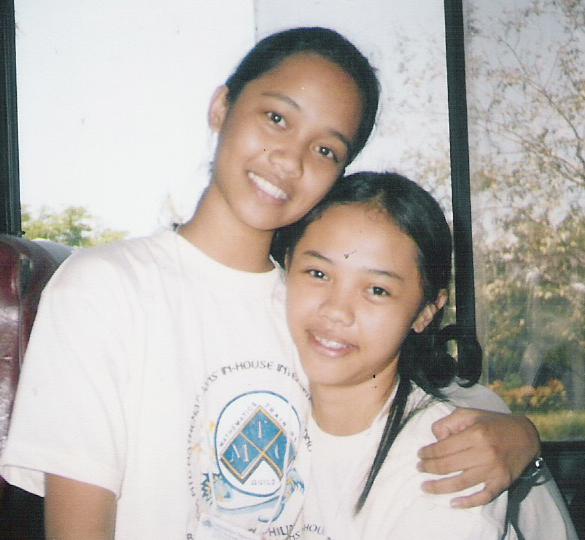 Karen and Alyssa - classmates at MTG In-House Training, Bacolod City from March 26, 2005 to April 1, 2005