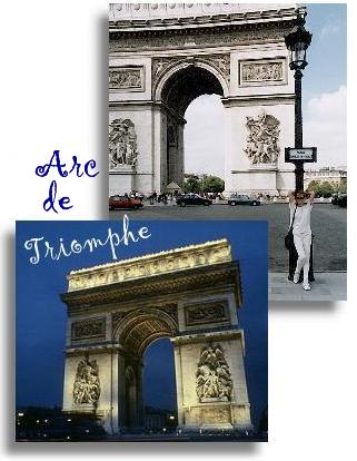 Arc De Triomphe Day and Night