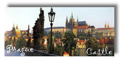 View of Prague Castle from Charle's Bridge