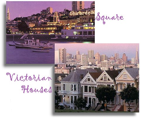 Ghirardelli Square, Victorian Houses