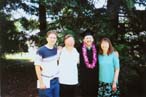 My  family at graduation