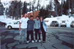 Me, James, Aaron, and Rebecca out Snowboarding