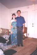 The dress she made for Valentines day dinner