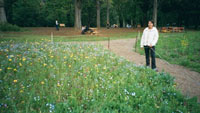 [Pic: Jen and Wildflowers]