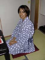 [Pic: Jen in Yukata]