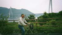 [Pic: Noguchi On His Bike]