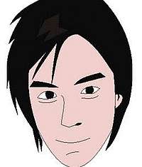 his picture in his real friendster account!