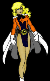 Andromeda's costume with an added cape.