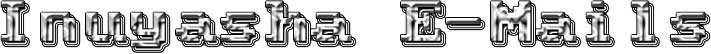 Take a look ir's Inuyasha's computer's text made in to chrome :)