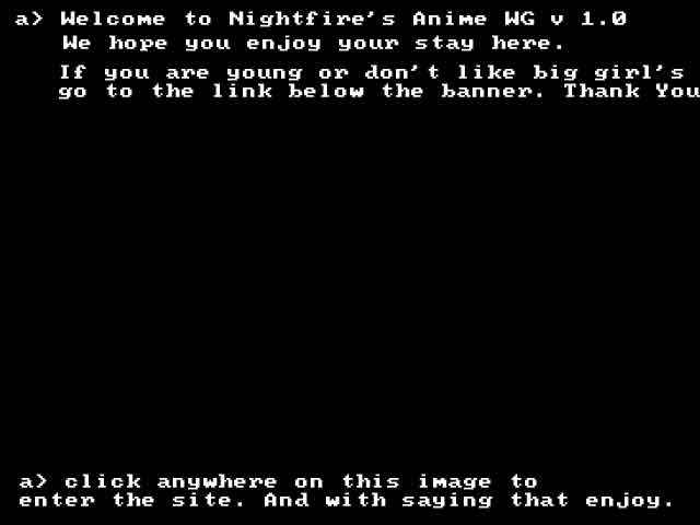 Enter the site