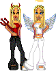 If you were wondering I'm the Angel