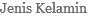 Jenis Kelamin