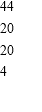 44
20
20
4