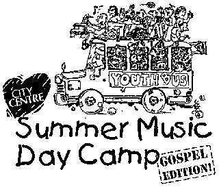 Summer Music Day Camp Bus Logo