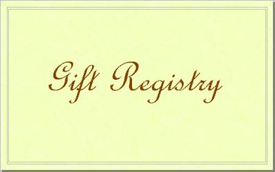 Click to view the registry.