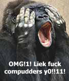 The gorilla says it best.