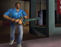 Remember that scene in Scarface, where the dude got totally fucked up with a chainsaw? Yeah, me neither.