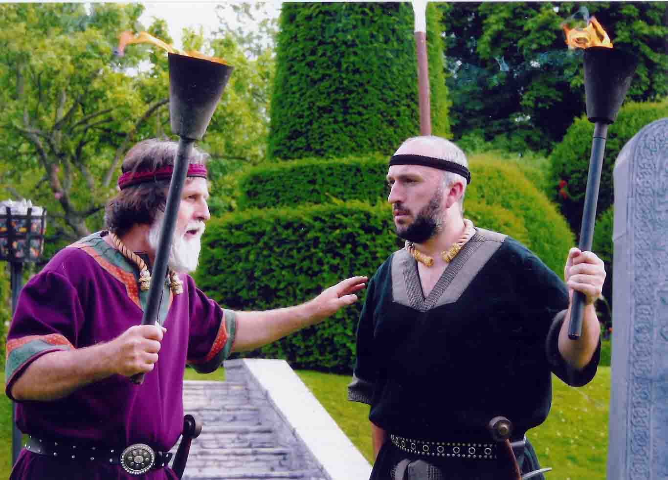 JasoN Stevens as Edmund in King Lear