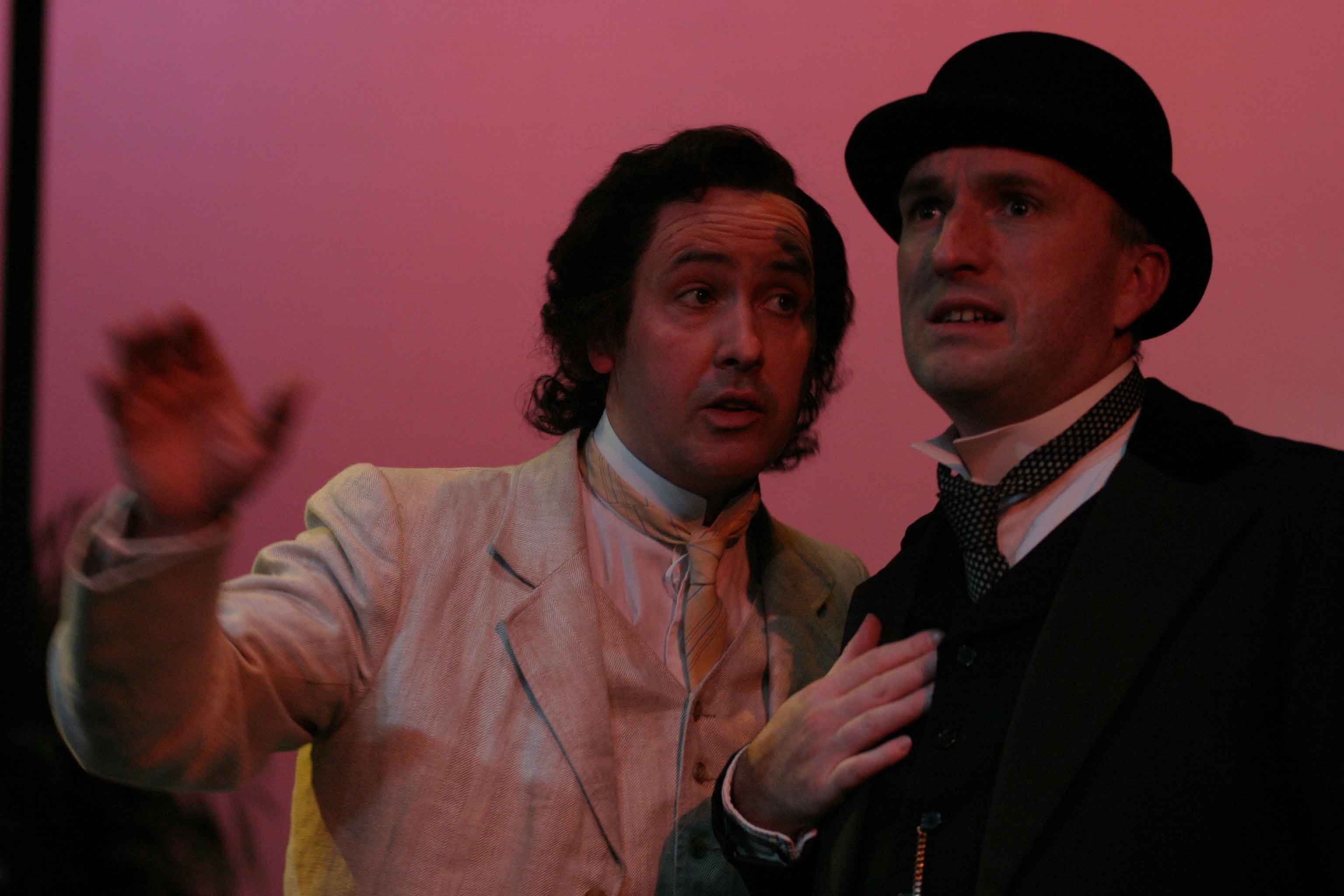 Jason Stevens as Styver in the UK premiere of Love's Comedy