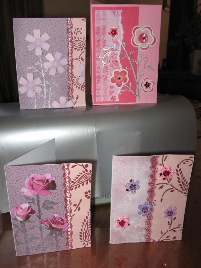 Flower cards