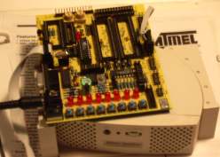 picture of my slightlly modified STK200 attached to an amplified internal PC speaker
