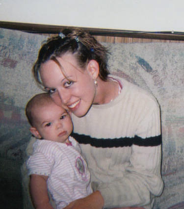 My niece Arriana and me Memorial Weekend 2003