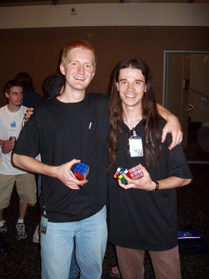 Chris Hardwick and Lars Vandenbergh