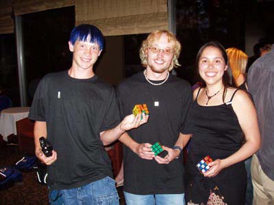 Peter Babcock, Jake Reuth and Jasmine Lee