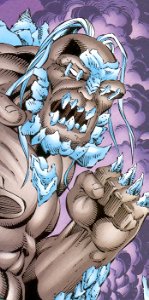 Doomsday from SUPERMAN VILLAINS SECRET FILES, pencils Dan Jurgens, inks Norm Rapmund