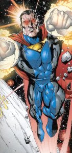 The Cyborg from SUPERMAN: METROPOLIS SECRET FILES pencils by Kano, inks by Marlo Alquiza