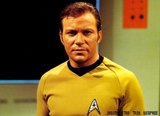 Captain James T. Kirkplayed by William Shatner.