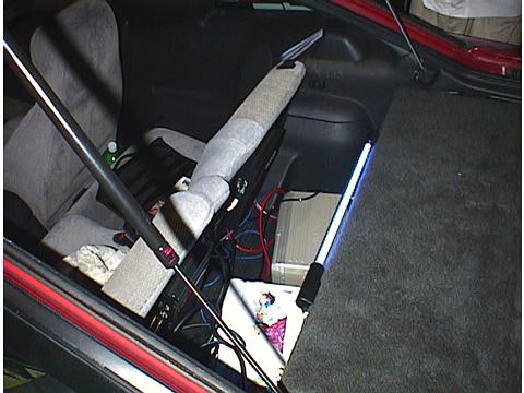 My messy stereo..