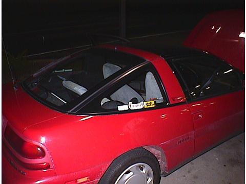 My few stickers on the car...