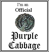 I AM A PURPLE CABBAGE