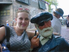 Laura's new Boyfriend....I beat him up.