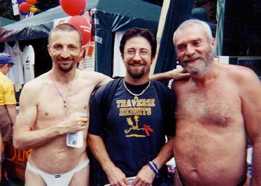 Me and a couple new friends.