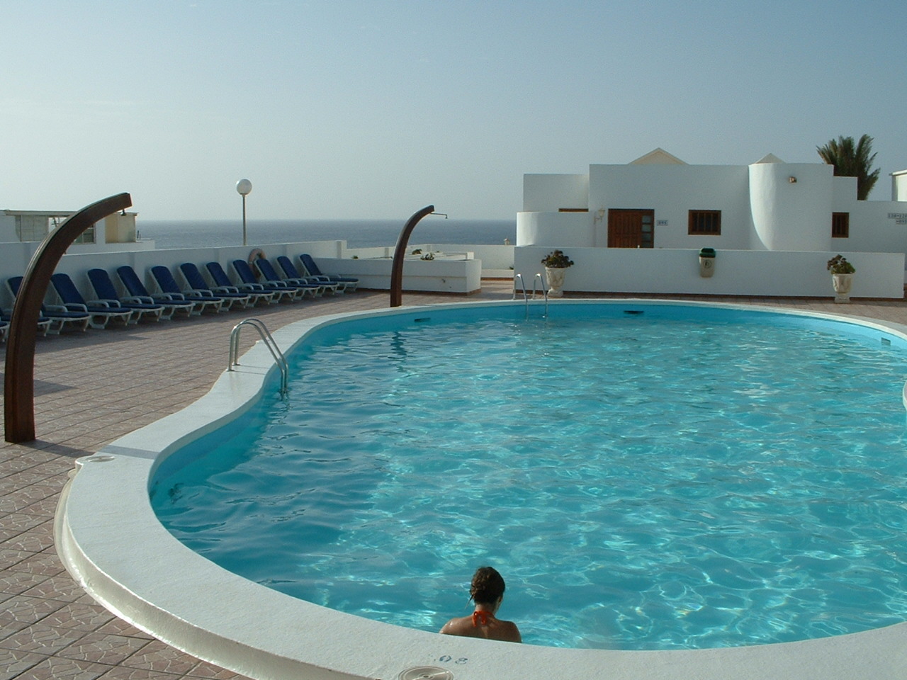 Yes, this was the view from our first hotel!