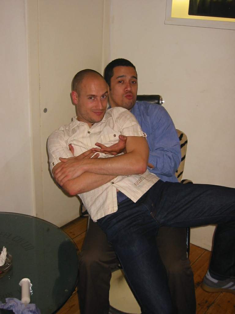 Not gay, honest!