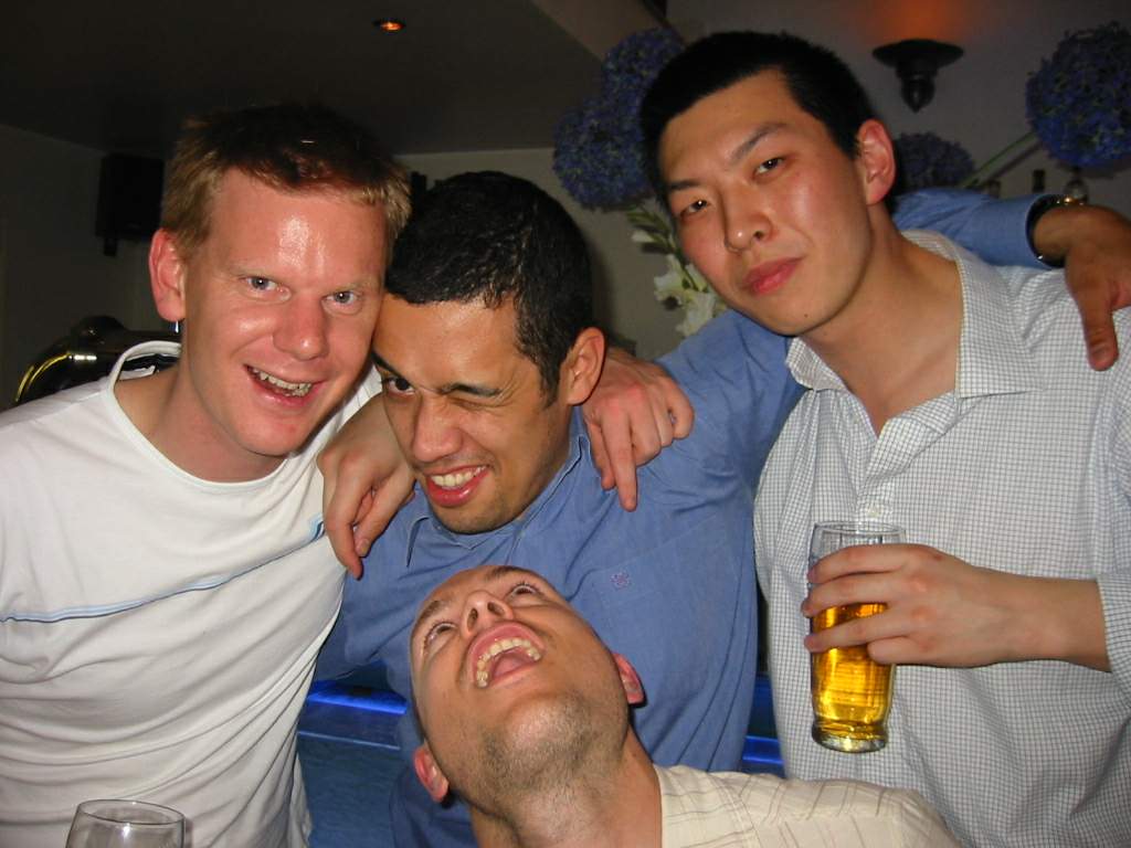 We were on shandies