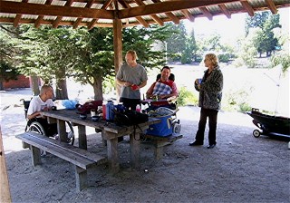 A nice picnic lunch