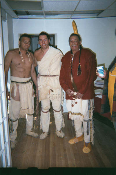 My brother Stew, ME and Dad (Buzzy)