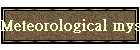 Meteorological mystery